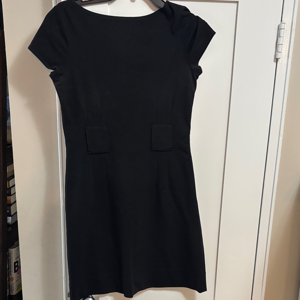 Theory Black Mini Dress